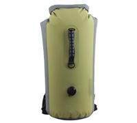 WAZUBC 60L Waterproof Inflation Dry Bag, Waterproof Hiking Camping Backpack with Air Nozzle Adjustabl e Shoulder Strap Waterproof Bag for Swimming, Rafting, Surfing, Camping, Fishing (Green)