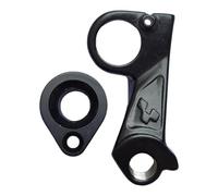 WAZUBC Aluminum Alloy Rear Derailleur Hanger, M12*1.0 Cycling Bicycle Rear Gear Transmission for Adapter Replace Part Frame Mountain Road Racing Cycling