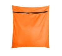 WAZUBC Pet Laundry Bag for Washing Machine Petwear Wash Bag Easy to Use Pet Laundry Bag Ideal for Pet Bedding, Clothing, Towels and Soft Toys (70 * 80cm Orange)