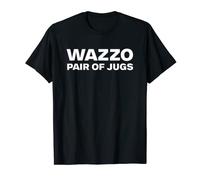 Wazzo Pair Of Jugs. Funny Busty Buxom Chest Women's Boobs T-Shirt