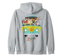 WB 100: Looney Tunes Scooby-Doo mashup Zip Hoodie