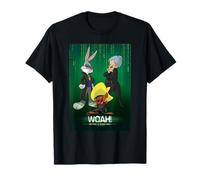 WB 100: Looney Tunes The Matrix Mashup Bugs, Speedy Gonzales T-Shirt