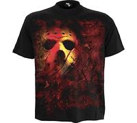 FRIDAY 13TH - JASON LIVES - T-Shirt Black Spiral Black L