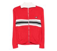 WB Knit Track Top - female - Adidas - Long Sleeve Training Tops - Red - S - Sport S