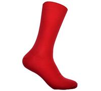 WB Socks Men's Socks 3 pairs per pack, Red, Large = UK Mens Shoe Size 9-12