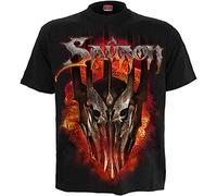 WB Studio - LOTR - Sauron - Metal Tee - Front Print T-Shirt Black - M
