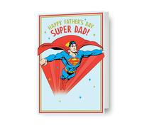 wb - superman, dad, fathers day card