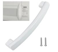 WB15X10276 Microwave Door Handle WB06X10943 Handle Kit White Compatible with General Electric GE Microwave Replace AP5790515 PS8754173 EAP8754173 (Contains 2 Screws)