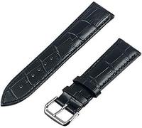 WBASOZMO Leather Watchband 12mm 14mm 16mm 18mm 20mm 22mm 24mm Replacement Watch Band Strap Bracelet With Tool Spring Bar Watch Strap(22mm,Rouge)