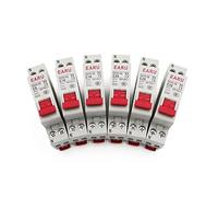 WBBAYDRFR 10pcs EPN 1P+N Mini Circuit Breaker MCB 6A 10A 16A 20A 25A 32A(16a)