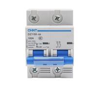 WBBAYDRFR 1pcs DZ158-125 Miniature Circuit Breaker Moulded Case DPN 1P 2P 3P 4P Air Switch Current 80A 100A 125A Voltage 230V/400V mcb(4P,80A)