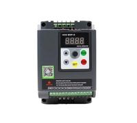 WBBAYDRFR 1ph 220V 3ph 380V 0.75KW 1.5KW 2.2KW 3KW Variable Frequency Drive Converter Inverter Vector Motor Speed Controller(3KW,3ph380v-3ph380v)