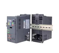 WBBAYDRFR 220V 0.4KW 0.75KW 1.5KW 2.2KW 3KW 1PH to 3PH Variable Frequency Drive Converter Inverter Vector Motor Speed Controller(3KW)