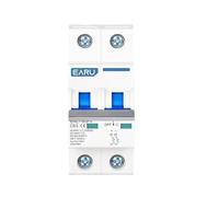 WBBAYDRFR 2P DC 1000V AC 400V Solar PV Mini Circuit Breaker 6A-80A Overload Protection Short Circuit Protection Switch Photovoltaic(20A)