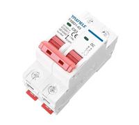 WBBAYDRFR 2P DC 1000V Solar Mini Circuit Breaker Battery Switch 6A 10A 16A 20A 25A 32A 40A 50A 63A DC MCB for Photovoltaic PV System(32A)