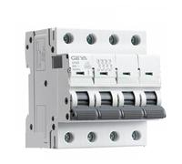 WBBAYDRFR 2pcs GYM9 4P 6KA Breaking Capacity MCB Din Rail Mini Circuit Breaker 6A-63A AC Type(25 V)