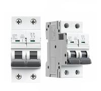 WBBAYDRFR 2Pole MCB Din Rail Mini Circuit Breaker 230V 6A-63A AC Type 1Pcs(50A)