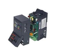 WBBAYDRFR 380V 3ph to 3ph 0.4/0.75/1.5/2.2/3kw Variable Frequency Drive Converter Three Phases Inverter Vector Motor Speed Controller(1.5KW)