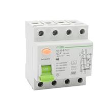 WBBAYDRFR 4P 100mA 32A RCCB Type B Circuit Breaker with Earth Leakage Protection for EV Charger(2,16a)