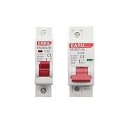 WBBAYDRFR 5pcs DC 1000V 1P Solar Mini Circuit Breaker Overload Protection Switch 6A 16A 20A 25A 32A 50A 63A 80A 100A 125A Photovoltaic PV MCB(25 V)