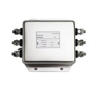 WBBAYDRFR AC Power Filter Three-Phase Three-Wire 380V Anti-Interference Bipolar Purification 20A 30A 40A(FT310-50)