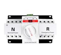 WBBAYDRFR ATS Transfer switch2P 4P 63A 230V 380V Micro Circuit Breaker Dual Power Automatic Switch Auto(4P)
