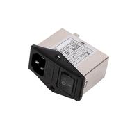 WBBAYDRFR CW2B-3A/6A/10A-T Double Insurance Power Filter Anti-Interference 220V pin Socket Fuse Switch(CW2B-3A-T 004)