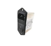 WBBAYDRFR CW2C-06A/10A-T F2 02 Double Insurance Anti-Interference Power Filter Switch Fuse(CW2C-06A-T F2 02)
