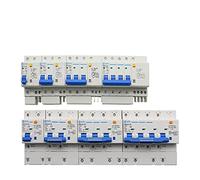 WBBAYDRFR DZ47LE-63/125 Air Switch Leakage Protector 1P+N 2P 3P+ 4P AC400V Three-Phase Overload Protection Circuit Breaker(32a,3P)