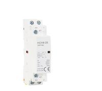 WBBAYDRFR HCH8-25 Household Modular Contactor 2P 16A 20A 25A 2NO Or 2NC Or 1NO1NC 220V Automatic Din Rail Type 1Pcs(2P 25A 2NC DC24V)
