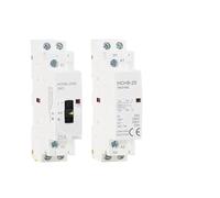 WBBAYDRFR HCH8-25 Modular Contactor 2P 16A 20A 25A 2NO Or 2NC Or 1NO1NC 220V Automatic Household Din Rail Type 1Pcs(2P 25M 2NO 230V)
