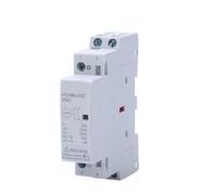 WBBAYDRFR HCH8s-25Z DC Contactor DC24V 2P 16A 25A 2NO 1NO1NC DC12V Automatic Householdr Din Rail Type 1Pcs(25A 2NO DC12V)