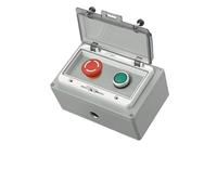 WBBAYDRFR Metal Button Switch Control Box Emergency Stop Waterproof cast Aluminum Alloy Start Industrial Two-Three Switch Emergency Stop(45689)