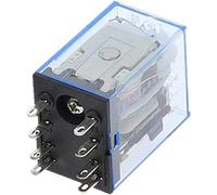 WBBAYDRFR Relay 1pcs MY2P HH52P MY2NJ Relay Coil General DPDT Micro Mini Electromagnetic Relay Switch with LED AC 110V 220V 380V DC12V 24V 36V(AC 24V)