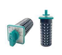 WBBAYDRFR Rotary cam Switch 6 Positions LW6-8/F432 Conversion Universal selector 380V 5A 8 Poles 48 terminals Silver Contacts(Customize)