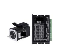 WBBAYDRFR Stepper Motor 42CME06+CL42 Nema17 2-Phase Closed Driver Kit with Encoder 0.6N.m 2.5A and 1.5M Cable