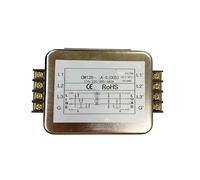WBBAYDRFR Three-Phase 380VAC Three-Wire Power Filter CW12B-30A-S 10 20 40A Terminal Block(CW12B-20A-S 005 20A 380VAC)