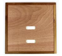 WBC Hive Crown Board with 2pcs Porter Bee Escapes Beehive