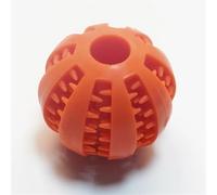 WBCDXCBB Cross-border Pet Dog Leakage Toy Balls, Teething Puzzles And Biting Training Toys 1Pcs(Orange,6cm)