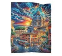 WBCFGHJKN 3D Moose Pattern Throw Blanket, Soft Flannel Fleece Blanket, Warm Cozy Lightweight Plush Throw for Couch Sofa Bed Travelling Outdoor