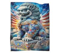 WBCFGHJKN Moose Pattern Plush Fleece Blanket, 3D Printed Soft Flannel Throw, Warm Cozy Lightweight Blanket for Sofa Couch Bedroom Home Travel 70x80inch(180x200cm)