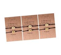 WBDWWTD 4 Pcs Anklets Braided Rope Bracelet Matching Couples His and Hers Bracelets Jewelry Anklet for Women Graduation Friendship Lovers To Weave String