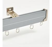 WBDWWTD 600CM 19.7FT Ceiling Track for Curtains, Flexible Bendable Curtain Track Ceiling/Wall Mount, Sliding Curtains Rail System