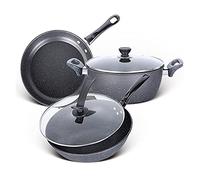 WBDWWTD Cookware Set Frying pan Soup Pot stew Wok Non-Stick Saucepan Cooking Kitchen Casserole hotpot Steamer boilers