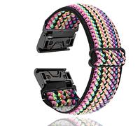 WBDWWTD For Garmin MARQ Series/Epix Wrist Band Strap 22mm Nylon Loop Quick Easyfit Watchband Bracelet For Garmin Approach S60 S62 Belt