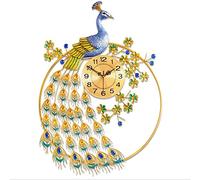 WBDWWTD Home Decoration Wall Clock Rhinestone Living Room Clock Creative Personality Art Deco Pocket Clock for Living Room, Bedroom, Office