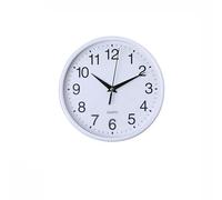 WBDWWTD Office Wall Decor Home Living Room Study Round Wall-Mounted Decorative Wall Clock Hotel Digital Decoration Clock Alarm Clocks for Bedrooms(B)