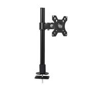 WBDWWTD Work Single Monitor Desk Mount for Inch, up to 15.4 lbs, Height Adjustable Arm with Grommet Base, VESA 75×75mm/100×100mm Play(60cm)