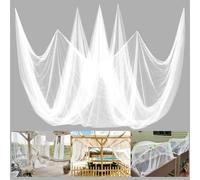 Wbesty Mosquito Net for Patio & Garden Mesh Screen Breathable Insect Bug Bird Netting for Plants, Trees, Outdoor Tents, DIY Protection Free Cutting White/10 * 3M