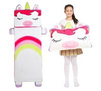 Wbesty Toddler Nap Mat for Kids Sleeping Mat Napping Mats Slumber Bags Foldable and Portable for Boys Girls Kindergarten Daycare Travel Camping,Unicorn Style